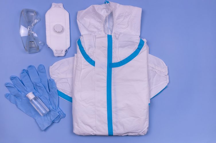 シロアリ駆除剤の防護服セット