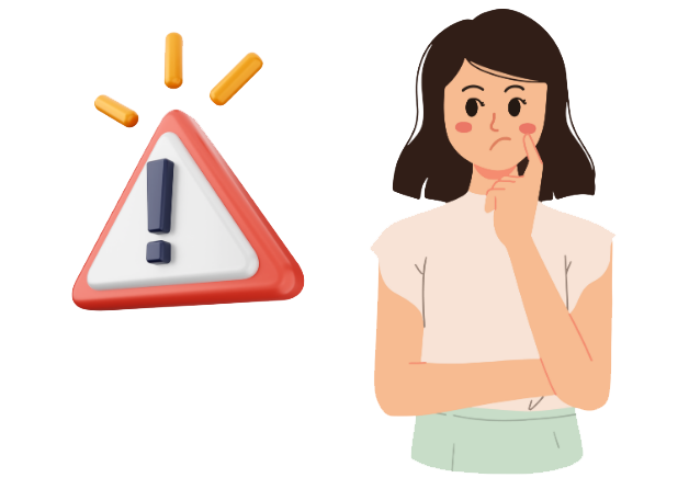 セールスに考える女性